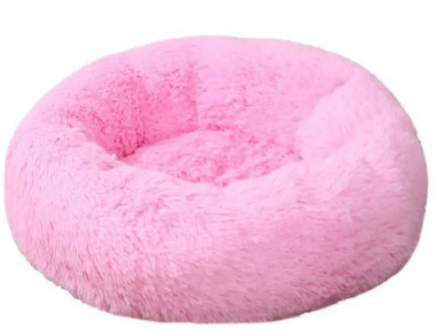 Plush Round Pet dog cat Bed muti size color