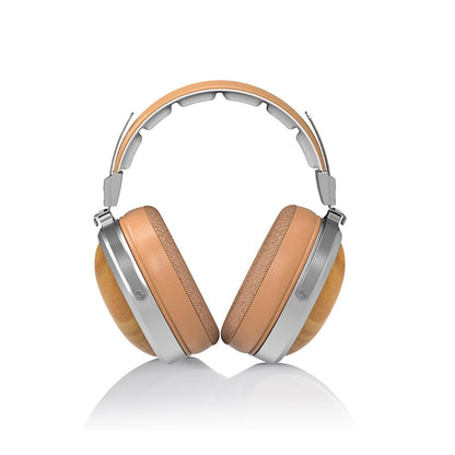 FiiO FT1 Closed-Back Over-Ear Nanowood Fiber Composite Diaphragm Wired Hi-Fi Headphones Detachable Cable American Black Walnut Wood Ear Cups for Home Studio Recording (Beech)