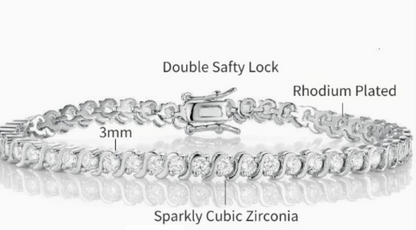 Silver Couple Bracelets Jewelry birthday valentine romance gift