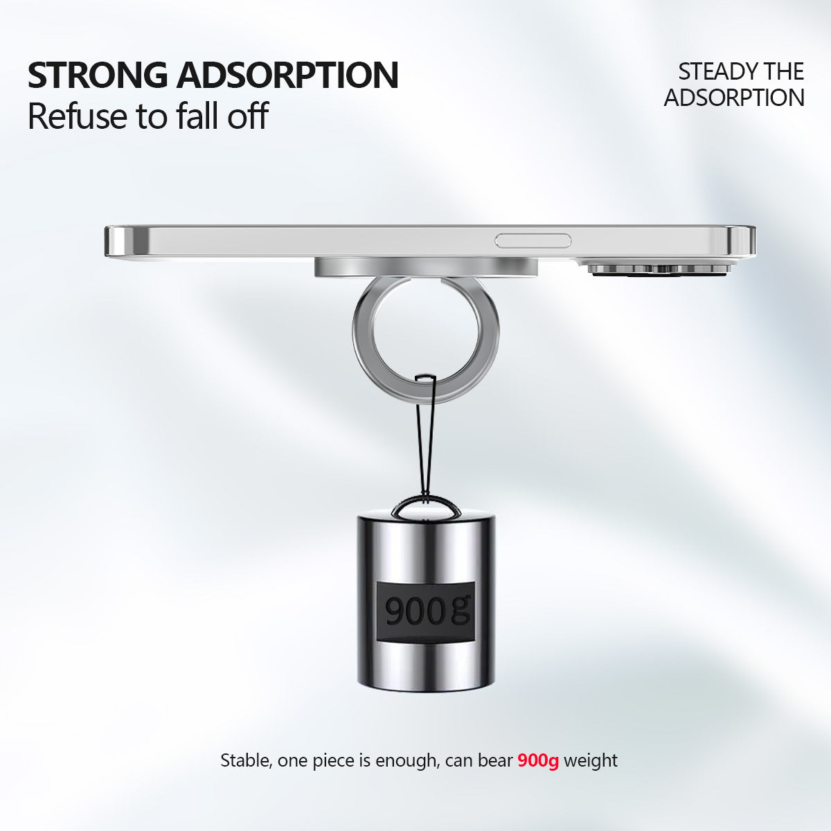 Zinc Alloy MagSafe Magnetic Ring Stand for iPhone
