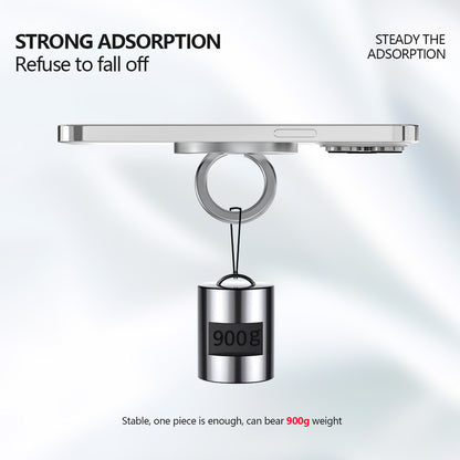 Zinc Alloy MagSafe Magnetic Ring Stand for iPhone