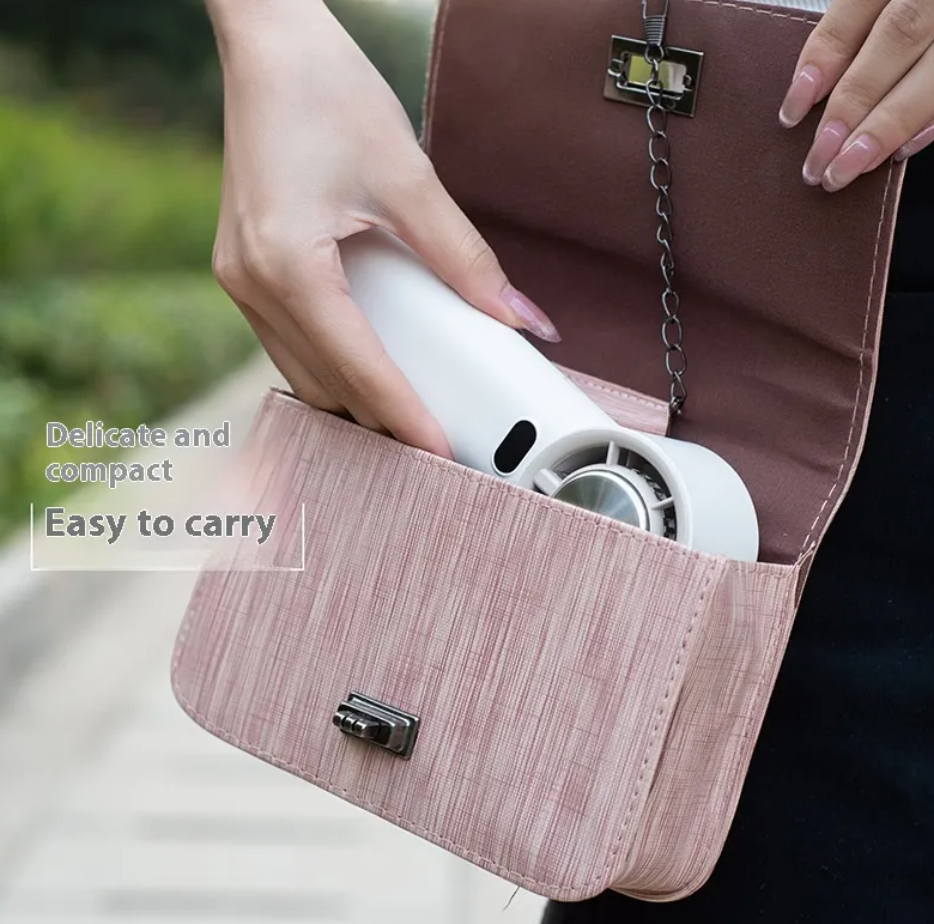 Compact Cooling Handheld Fan multi speed and colors