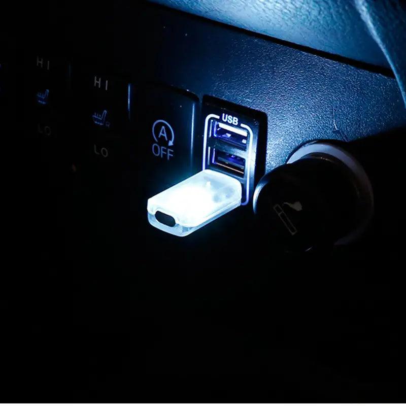 Mini USB LED Car Atmosphere Light for Interior Use