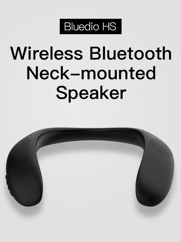 Smart Bluetooth Neckband Speaker SD card RADIO supported