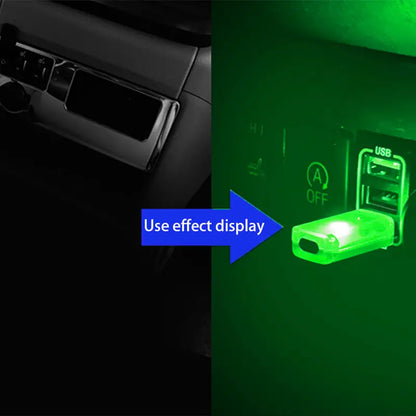 Mini USB LED Car Atmosphere Light for Interior Use