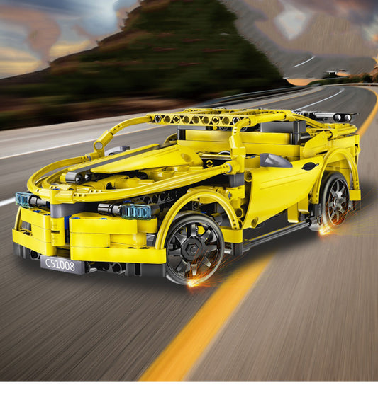 Remote Control Building Block Car - Electric Vehicle
