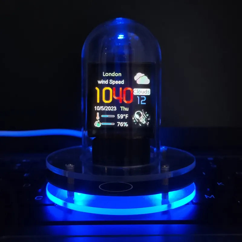 Black & White Meteorological RGB Desktop Ornament decor