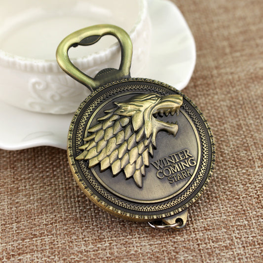 Game of Thrones Keychain with Bottle Opener