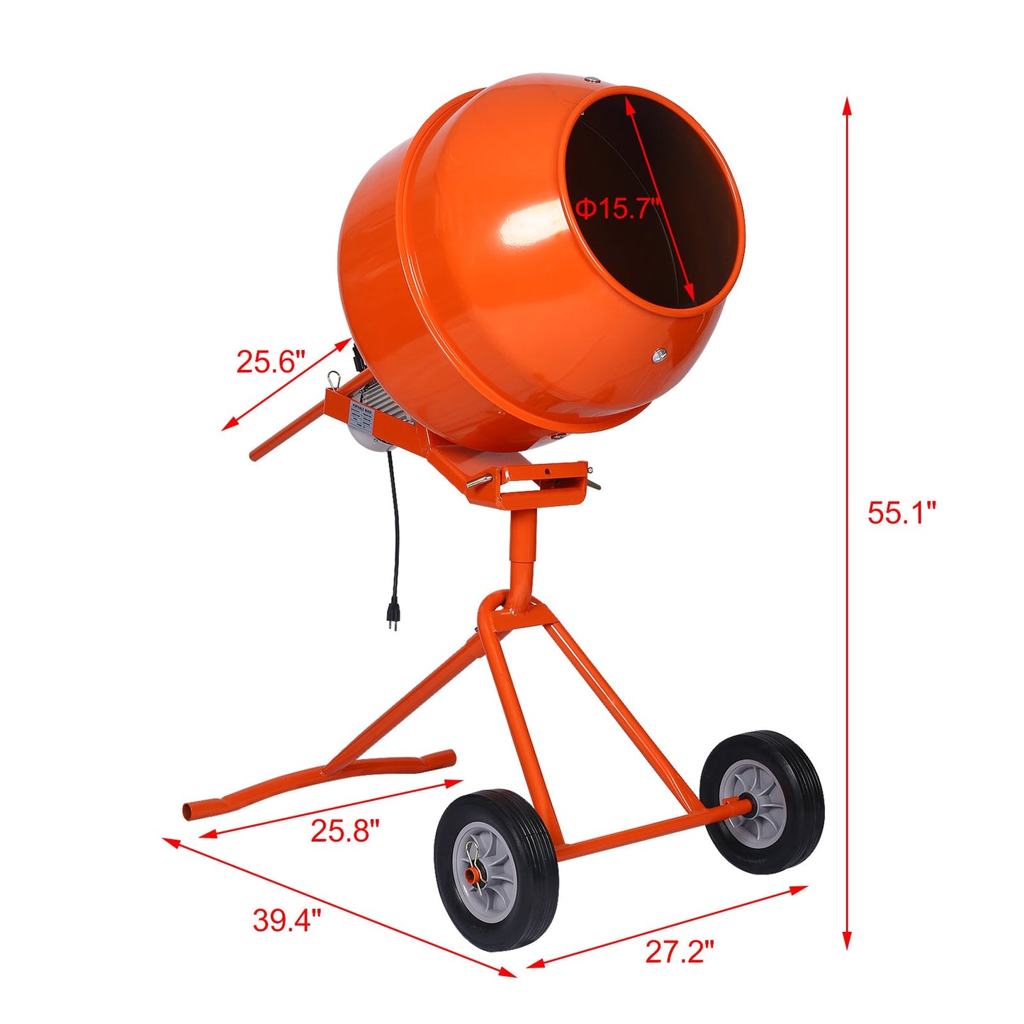 Metal Electric Cement Mixer home fix hardware