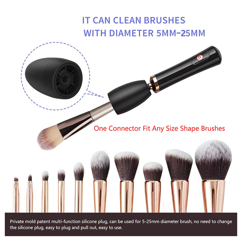 Electric Scrubber Brush Cleaning Machine IDEAL for make up brush cleaning