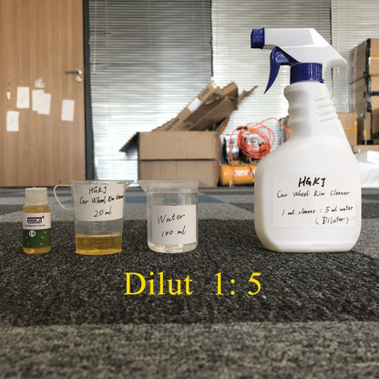 Car Wheel Cleaner and Rim Cleaning Solution
