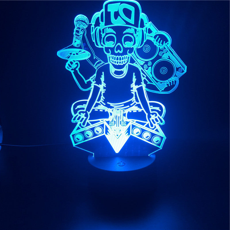 3D Guitar + other Musical instruments Model Night Light with USB and Battery