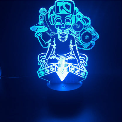 3D Guitar + other Musical instruments Model Night Light with USB and Battery