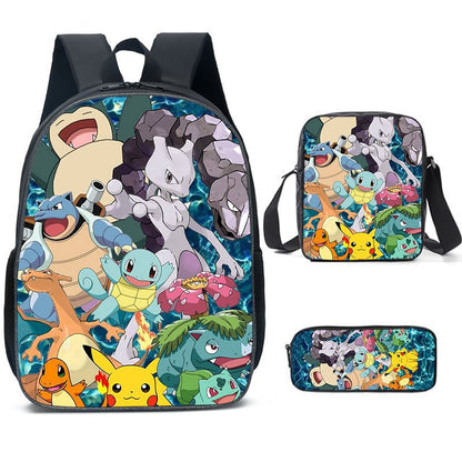 Pokemon Backpack school bag for Student