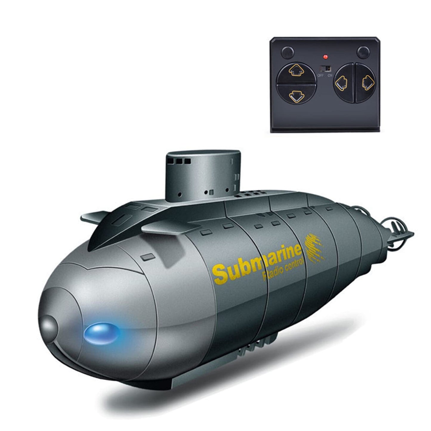 RC Mini RC Submarine for Kids 2.4G 6CH Remote Control Boat Remote Control Submarine Model Electronic Water Toy Boat for Pools Bathtubs Water Parks Gift Toy Boys Girls