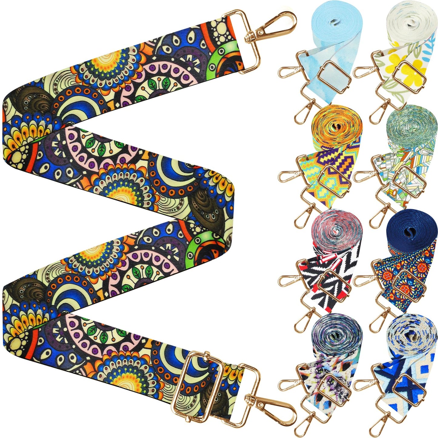 Purse Strap Crossbody Straps for Purses Bag Strap Shoulder Strap Guitar Strap Purse Replacement Straps for Handbags