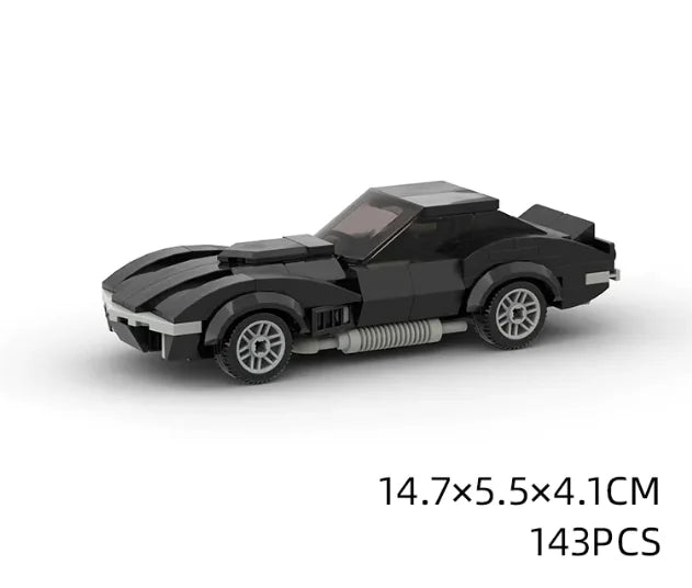 Kids Sports Car bricks building Set