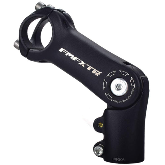 FOMTOR 31.8mm Adjustable Stem 0~90 Degree 110mm MTB Adjustable Bike Stem for (1.25") Handlebar Suitable for Most of Mountain bike Road bike BMX