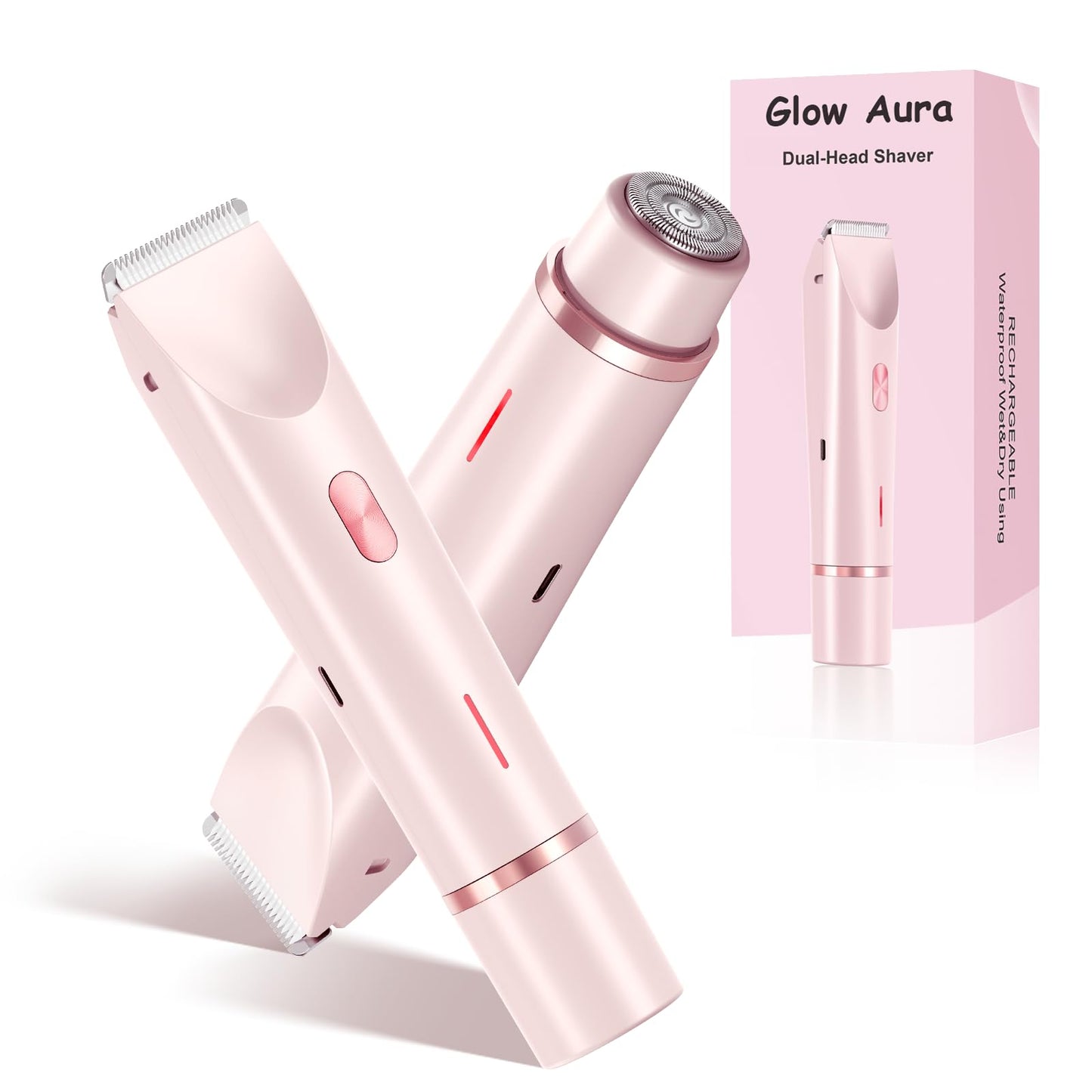 Glow Aura™ Women Electric Shaver Razor Trimmer for Women