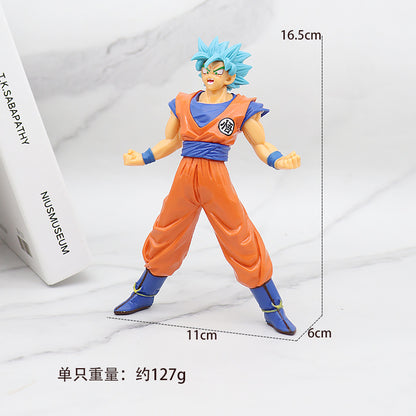 Dragon Ball Super Saiyan Action Figures - Goku & Vegeta