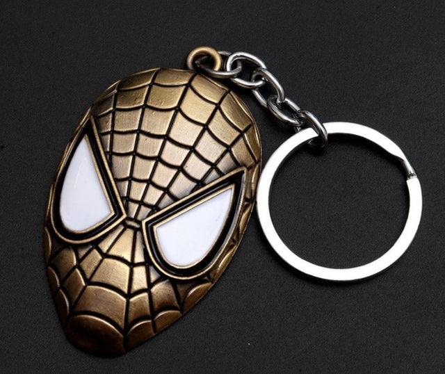 Avengers Marvel + DC Keychain - Spiderman Ironman captain Batman
