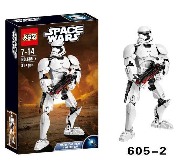 Star Wars Building Block Toy Set - KSZ712-1-2-3-4 605-2-3-4 322