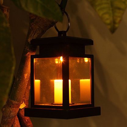 Upgraded Outdoor Solar LED Candle Light with Flicker