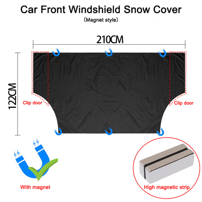 Car magnetic snow cover varies sizes