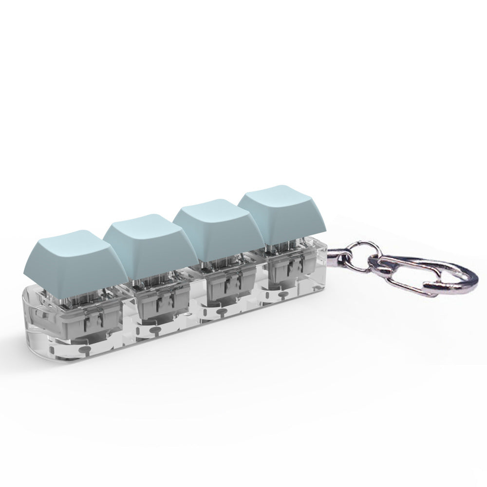 4-Key keypad chain Toy keyboard switch with 2.5m cable