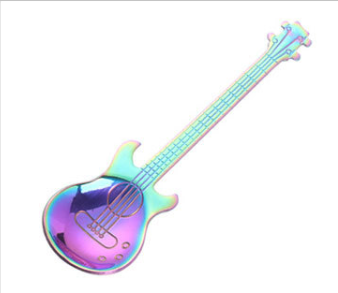 304 Stainless Steel Guitar Coffee Spoon - Creative Gift