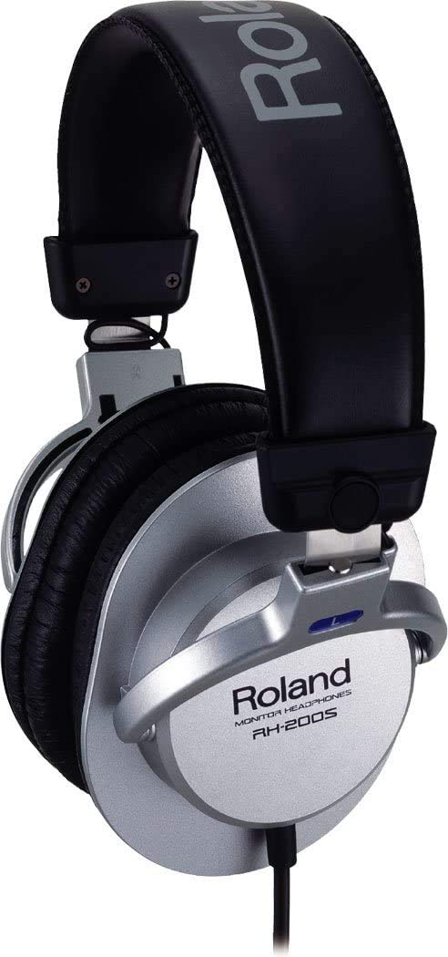 Roland Studio Quality Monitoring Headphones Headphone (RH-200S)Silver