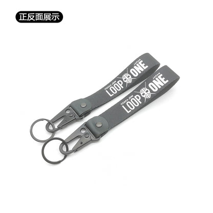 JDM Culture Keychain Wrist Strap with Digital Print 19.5cm x 2.5cm