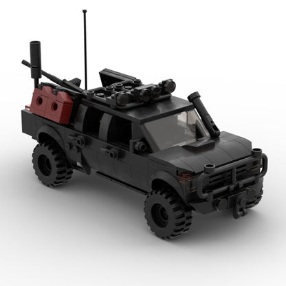 LEGO-Compatible Special Forces Combat Vehicle Toy 262pcs