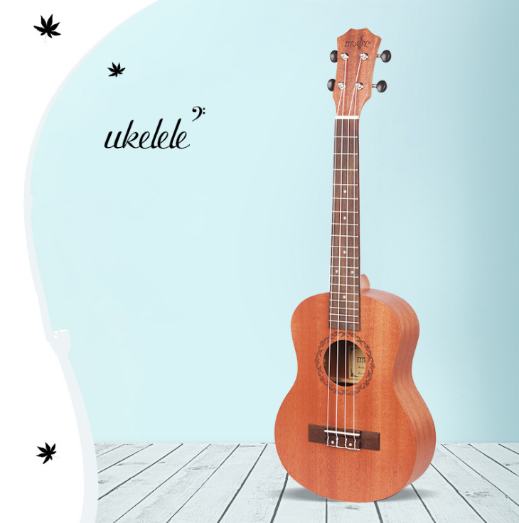 Ukulele 21/23/26 Inch Small Guitar with Four Strings