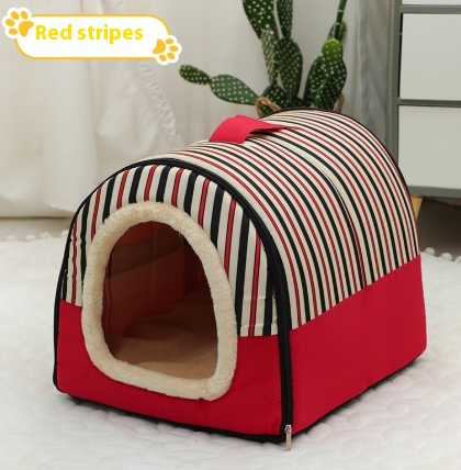 Portable Handle Pet dog cat Bed