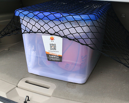 Luggage Net for Trunk Storage and Organization