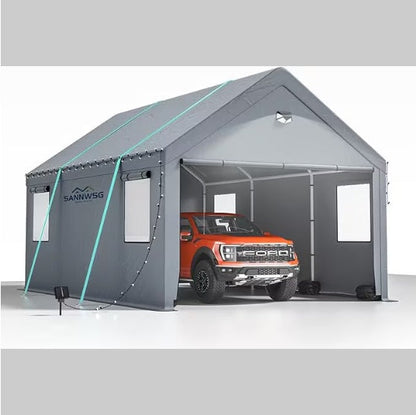 EXTRA LARGE Portable Car Tent Garage storage shelter 12X20 FT