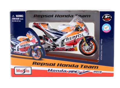Honda Repsol Motorcycle Diecast Alloy Model