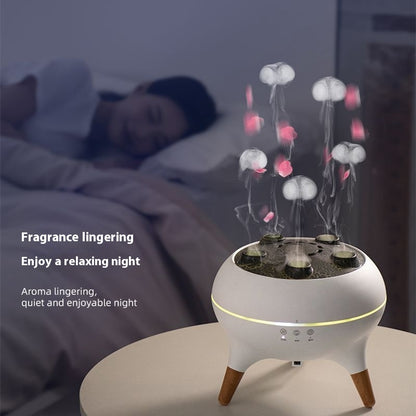 Air jellyfish ultrasonic humidifier decor with rc
