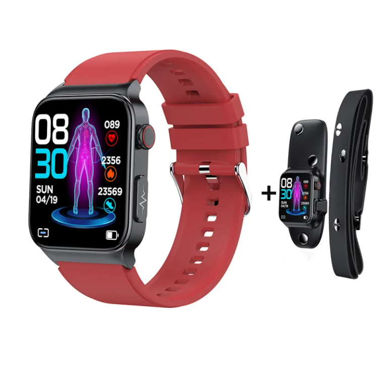 IPS screen Smart Watch touch screen Waterproof wireless charging heart rate blood pressure step count