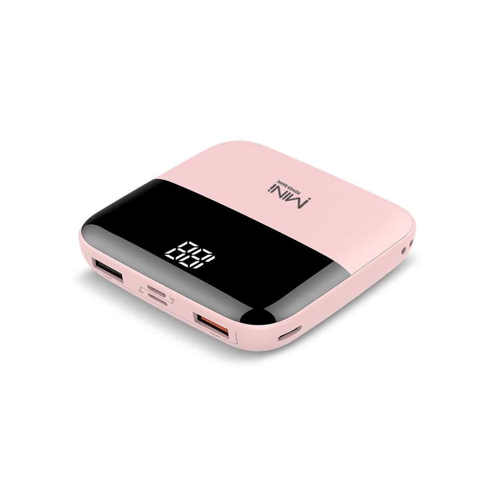 New Mini 10000MAH 37WH 3.7V Digital Power Bank DUAL USB OUTPUT