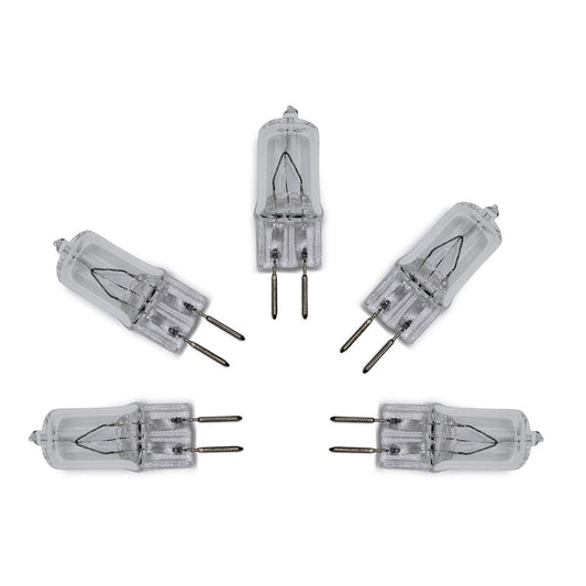 lumenivo Microwave Light Bulbs 120v 20w GY6.35 T4 and Small Appliance Replacement Bulbs Over Stove Light Bulb – Halogen Oven Light Bulb for Oven Range - Microwave Light Bulbs Under Hood - 5 Pack