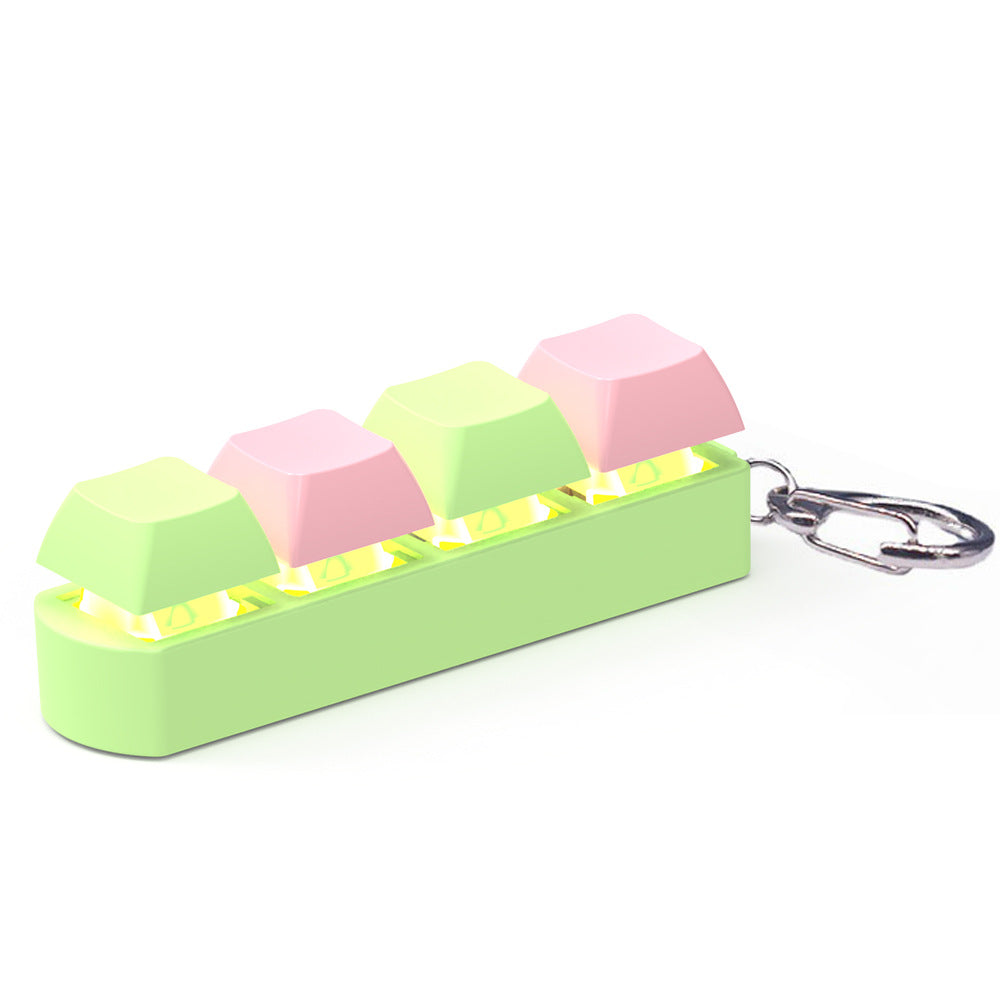 4-Key keypad chain Toy keyboard switch with 2.5m cable