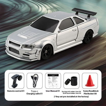 Mini RC Four-Wheel Drift Car remote controlled toy