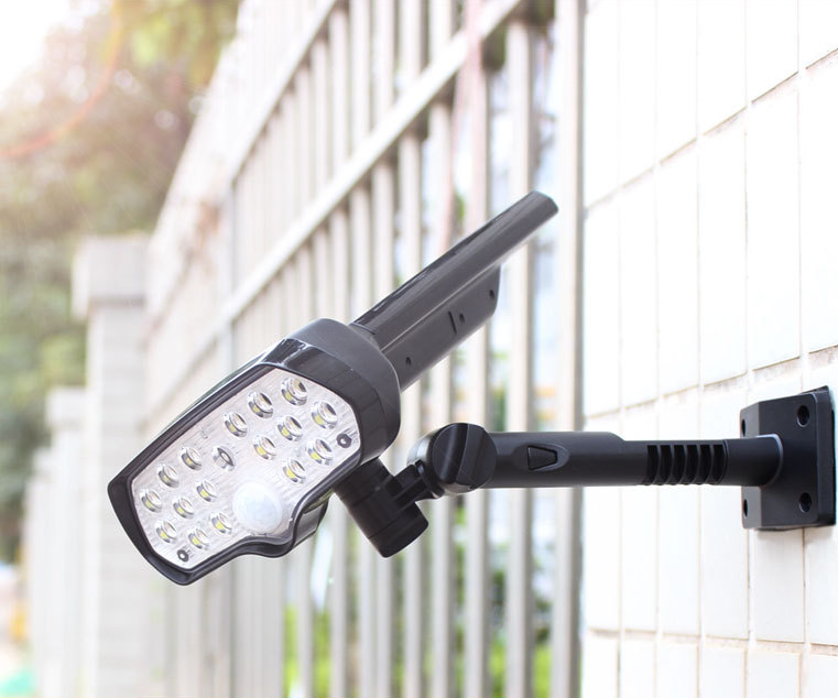 Solar powered Outdoor Garden Light and LED Street Lamp