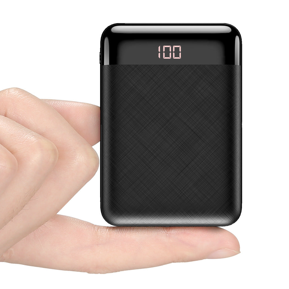 Mini Portable Power Bank 10000 MAH FAST Charging WITH BATTERY DISPLAY