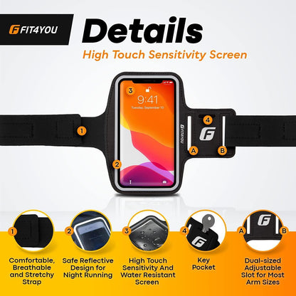 Running Cell Phone Holder Phone sleeve Soft material Comfort and Stable