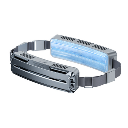 Portable Ice Compress Belt Fan Outdoor Sports Refrigeration USB RECHARGABLE