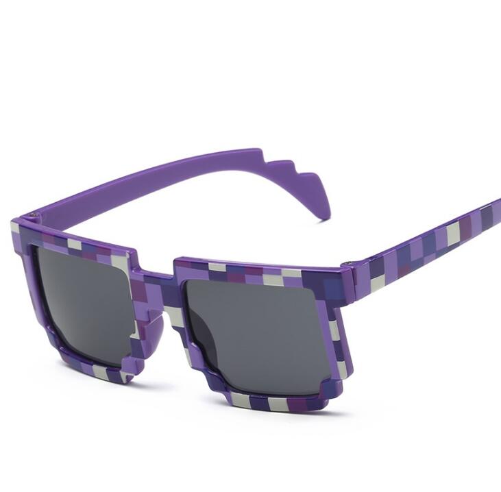Mosaic Sunglasses - Trendy Checkered Eyewear uv400 vintage