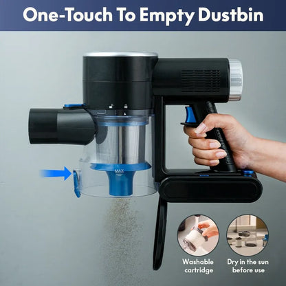 Cordless Vacuum Cleaner 200w 35mins usage with accessories